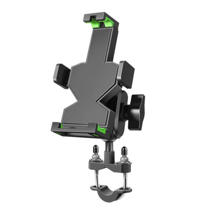 A04 Metal Motorcycle Mobile Phone Navigation Bracket Bicycle Frame Multifunctional Car Fixed Clam...