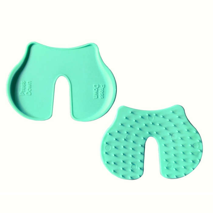 4pcs/set Injection Aid Tablet Press Firmly Can Relieve Pain Pain Blocker Device(White)