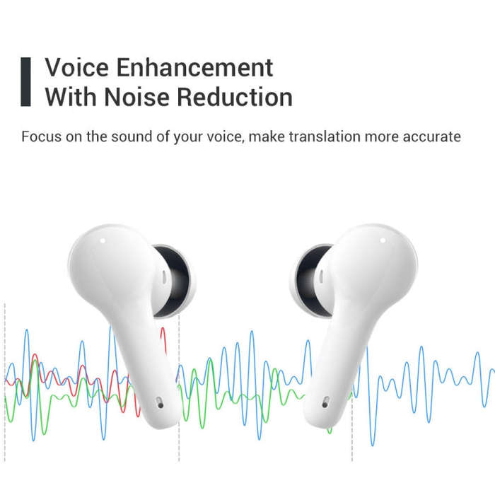 M6 Multi-country Mutual Translation Smart Bluetooth Translation Earphone Supports 127 Languages(W...
