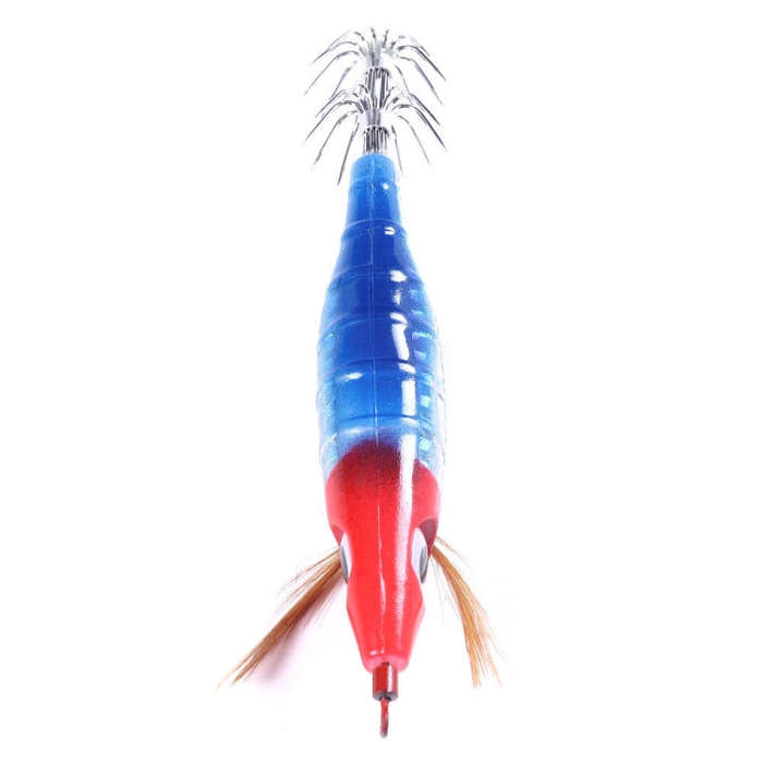 HENGJIA SJ023 Luminous Horizontal Shrimp Squid Hook Bionic Bait, Size: 10cm 9g(4)