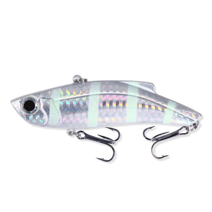 HENGJIA VI025 Submerged Trembling Swimming VIB Lure Plastic Fake Bait, Size: 9cm 28g(3)