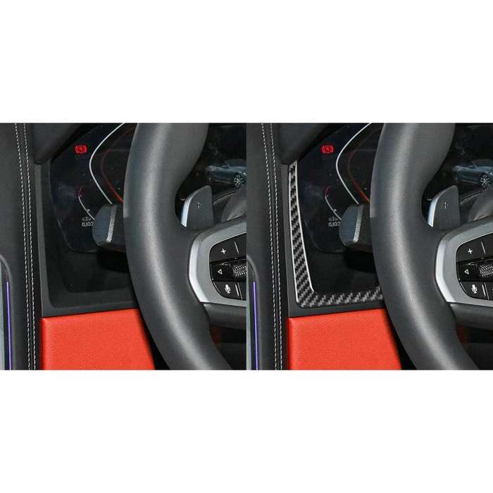 For 2019-2024 BMW 8 Series G14 2pcs /Set Right-hand Drive Instrument Both Sides Decorative Sticke...