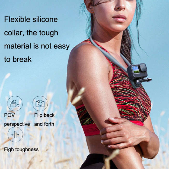 TELESIN TE-HNB-001 Magnetic Halter Bracket Action Camera Shooting Collar For GoPro HERO11 Black /...