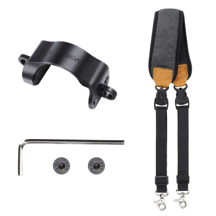 For DJI RS3 Mini Sunnylife RO-GS560 Lanyard Handheld Gimbal Double Buckle Comfortable Shoulder St...