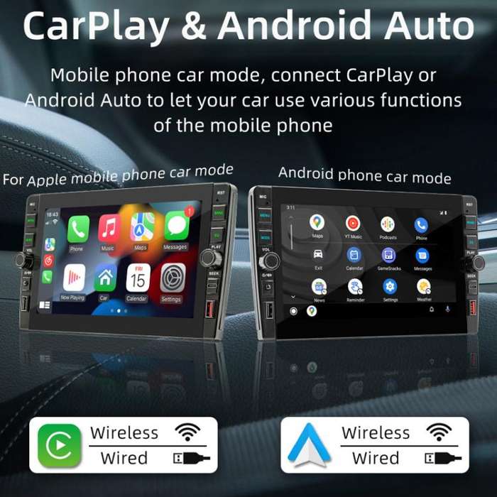 8 inch Bluetooth FM Radio Car MP5 Android Navigation Machine, Memory: 1+32G