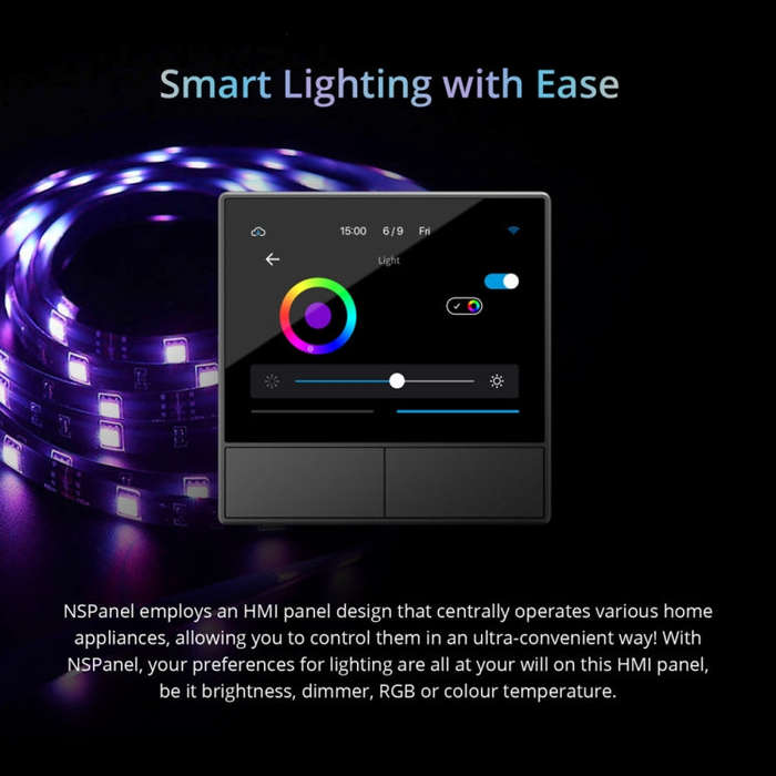 Sonoff NSPanel WiFi Smart Scene Switch Thermostat Temperature All-in-One Control Touch Screen, US...