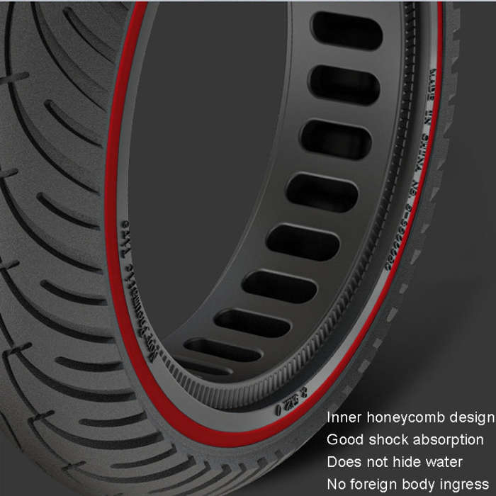 Electric Scooter 8.5 inch Honeycomb Solid Tire For Xiaomi M365/M365 Pro /1S/Pro2/Essential(Black)