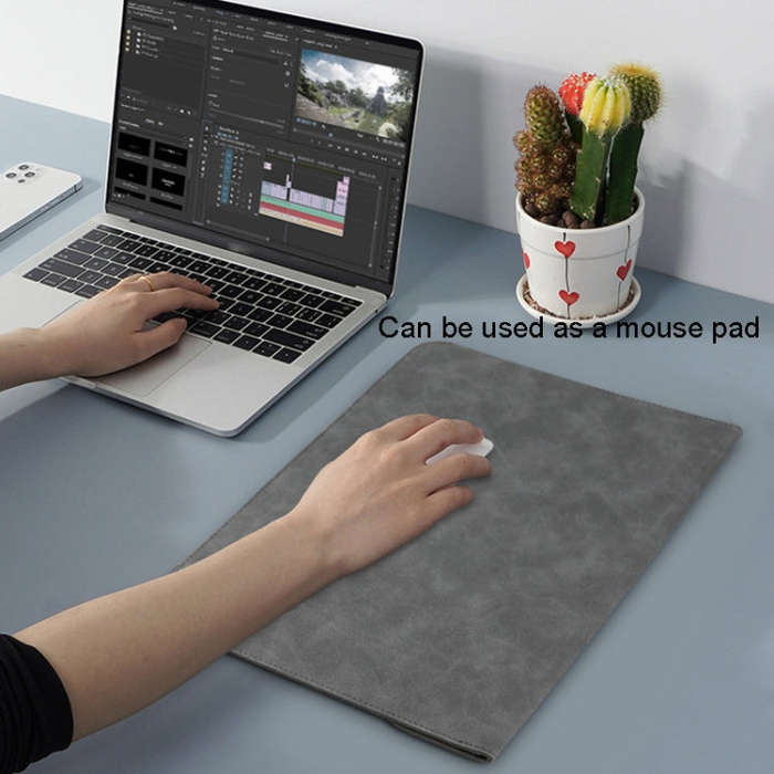A20 Laptop Bag Magnetic Suction Slim Tablet Case Inner Bag, Size: 13 inch(Black)
