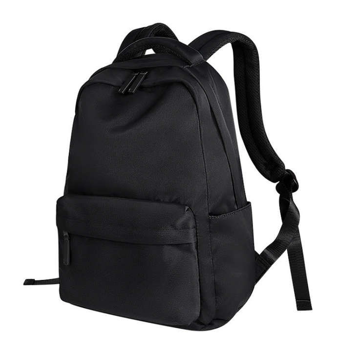 SJ13 13-15.4 inch Large-capacity Waterproof Wear-resistant Laptop Backpack(Black)