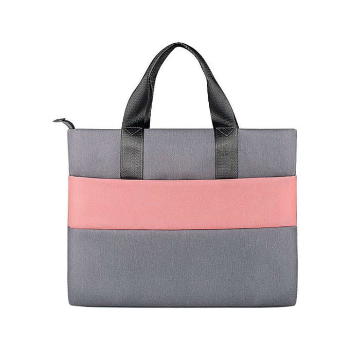 ST05DZ 14.1-15.4 Inch Universal Color Matching Portable Laptop Liner Bag(Pink and Gray)
