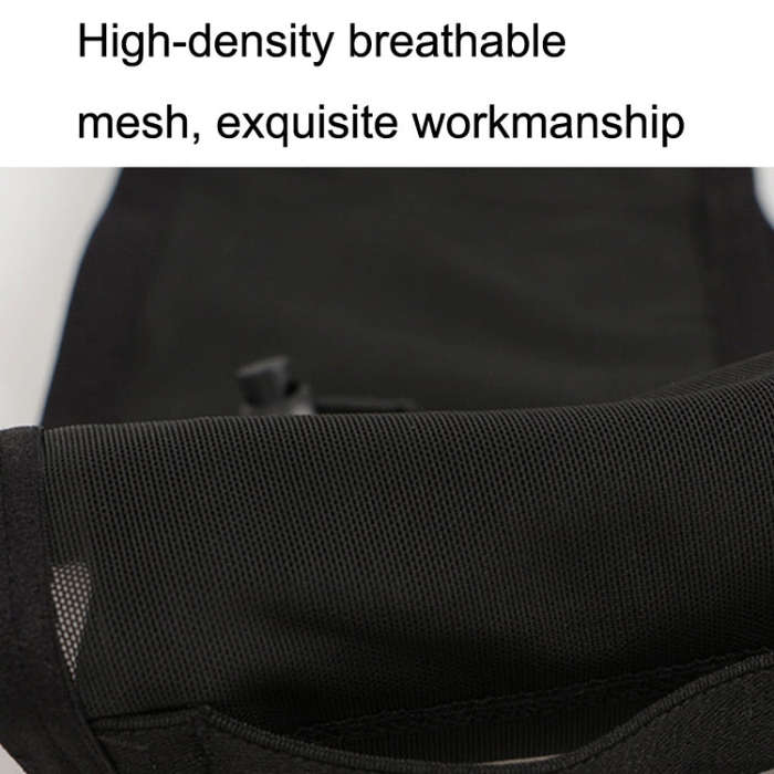 Large Capacity Elastic Mesh Close-fitting Mobile Phone Bag Cycling Mountaineering Kettle Bag, Siz...