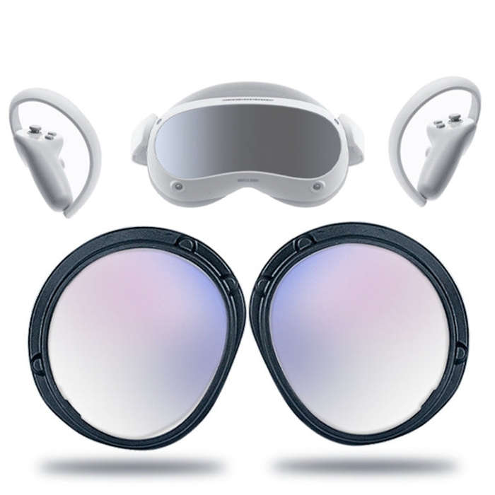For Pico 4 Myopia Lens Magnetic Eyeglass Frame.Spec: Frame + Anti Blue Light Lens