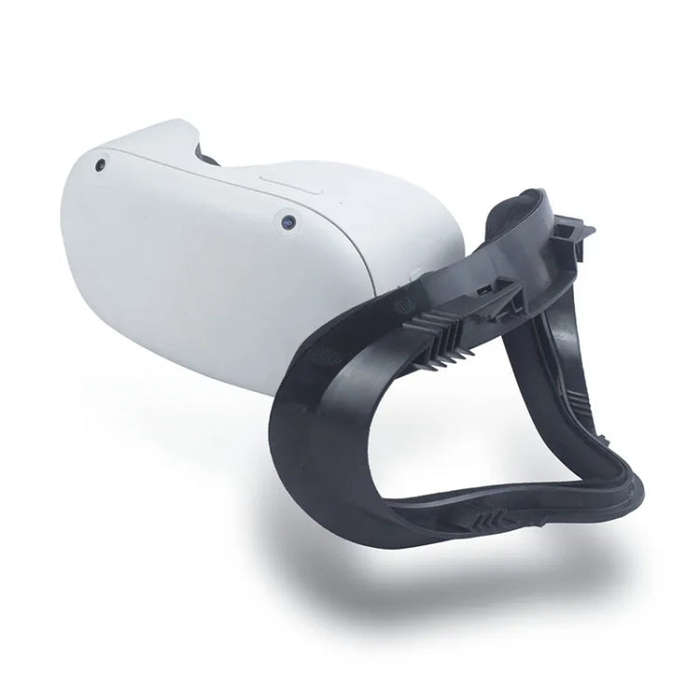 For Quest 2 VR Headset Anti-sweat Eye Mask VR Facial Interface Bracket Cover(Black)
