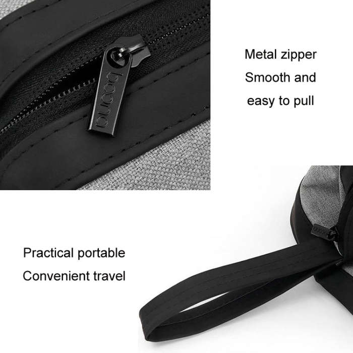 Baona BN-DS005 for Dyson Hair Dryer Curling Iron Accessories Organizer Bag, Color: Gray Handle