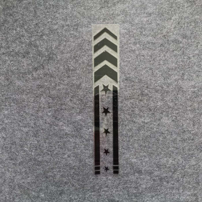 10pcs Motorcycle Car Fender Reflective Sticker Modified Decorative Waterproof Sticker Arrow Star(...