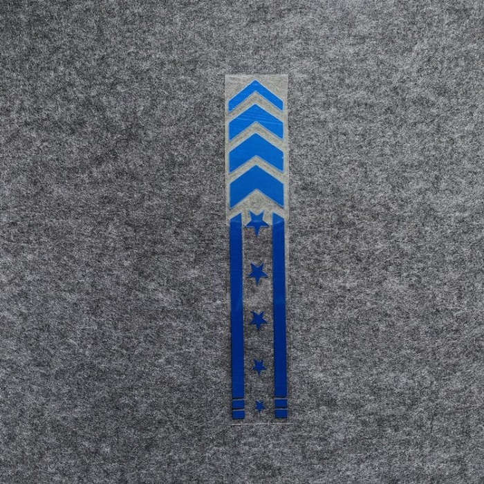 10pcs Motorcycle Car Fender Reflective Sticker Modified Decorative Waterproof Sticker Arrow Star(...