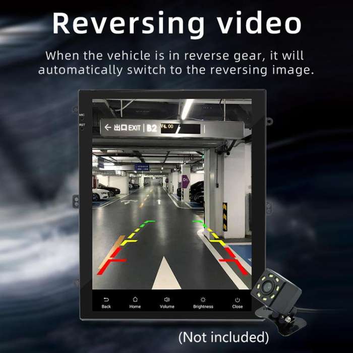 9.7 inch Vertical Screen Bluetooth Radio Android 13 GPS Navigation Device, Memory: 2+64G