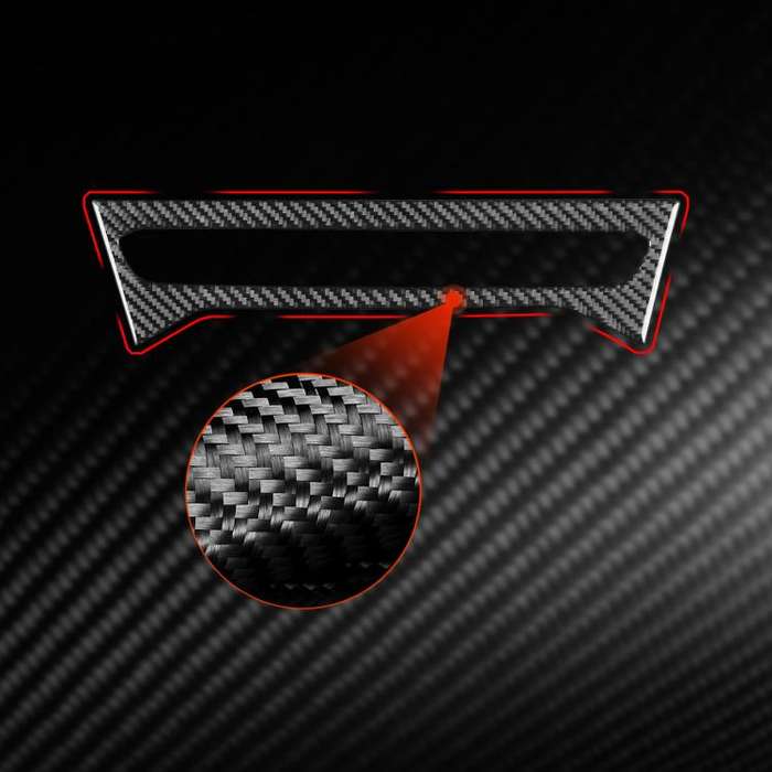 For 2019-2024 BMW 8 Series G14 Universal CD Panel Sticker for Left and Right Drive(Red)
