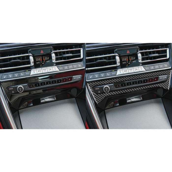 For 2019-2024 BMW 8 Series G14 Universal CD Panel Sticker for Left and Right Drive(Red)