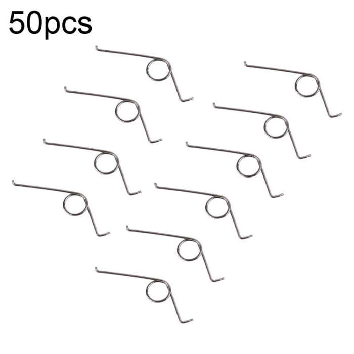 For PS5 Controller 50pcs Replacement Buttons Metal Springs ,Spec: Motor Springs