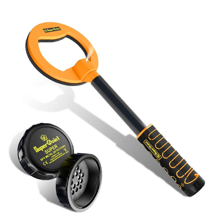 Goint Waterproof Handheld Metal Detector Underwater Treasure Hunter Detector(IP760 Yellow Round)