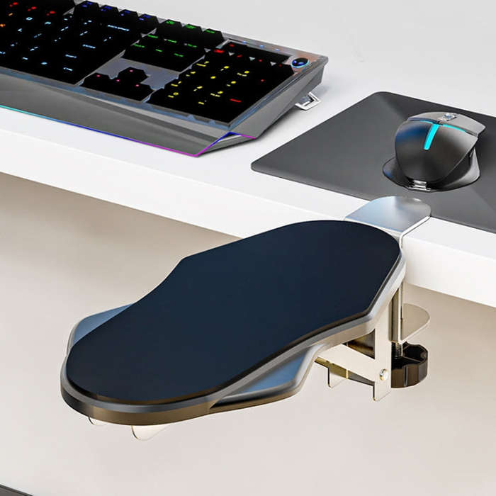 Folding Punch-free Computer Desk Sponge Pad Hand Bracket Multifunctional Desk Elbow Rest