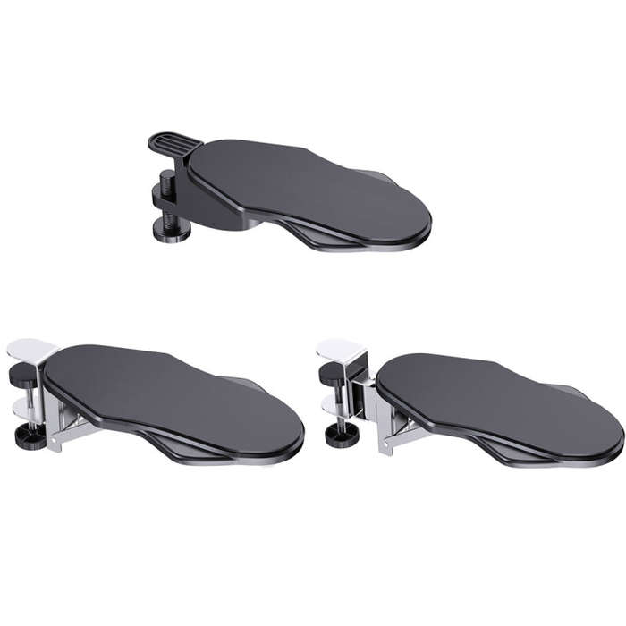 Folding Rotating Punch-free Computer Desk Sponge Pad Hand Bracket Multifunctional Desk Elbow Rest