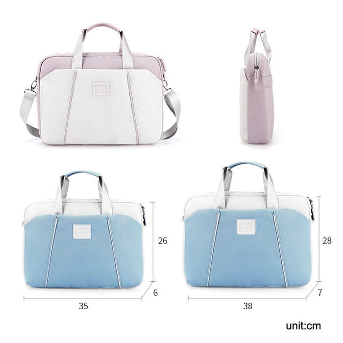 13.3-14 inch Computer Handheld Messenger Bag For Apple MacBook / Huawei / Xiaomi / Basne(Case)
