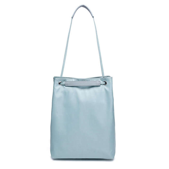 For Apple Macbook Shoulder / Handheld / Messenger Computer Bag, Size: Large(Lake Blue)
