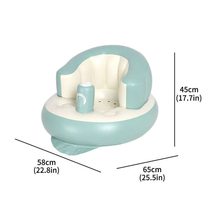DOCTOR DOLPHIN  DD09006 Baby Training Chair Inflatable Sofa(Orange)