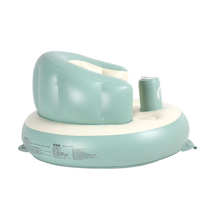 DOCTOR DOLPHIN  DD09006 Baby Training Chair Inflatable Sofa(Light Blue)