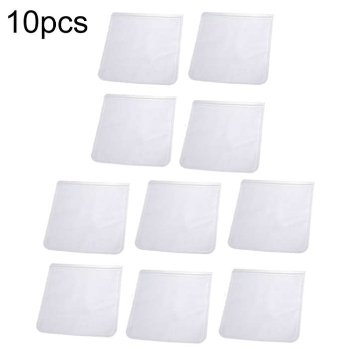 10pcs EVA Refrigerator Reusable Food Airtight Peservation Bag, Size: Extra Large
