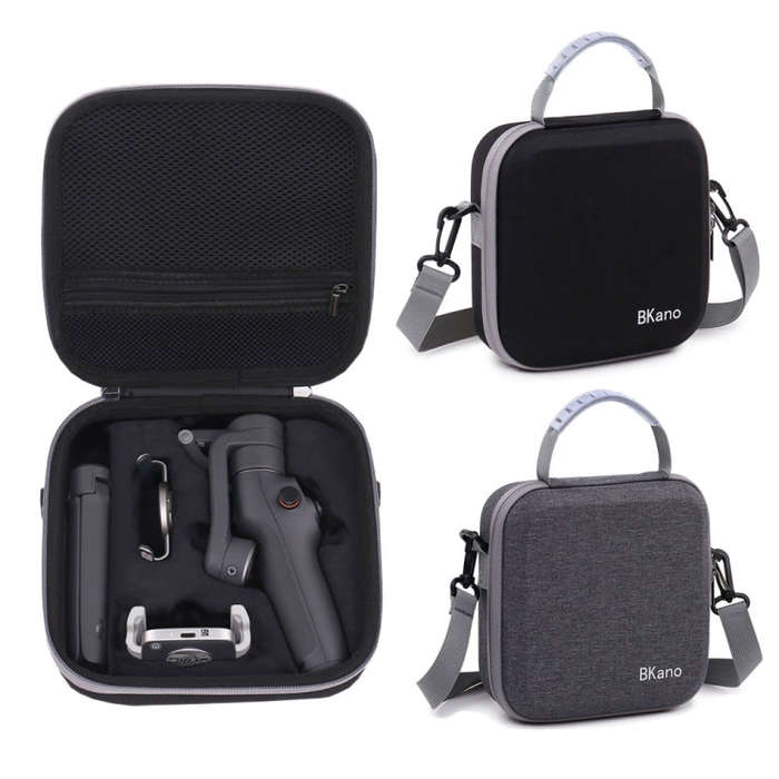 For DJI OSMO Mobile 6 Stabilizer BKano Storage Bag Shoulder Bag Messenger Bag(Black)