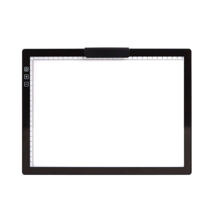 A4-D28B Rechargeable Copy Desk Drawing Board, Specification: With Charging Line+EU Plug Adapter