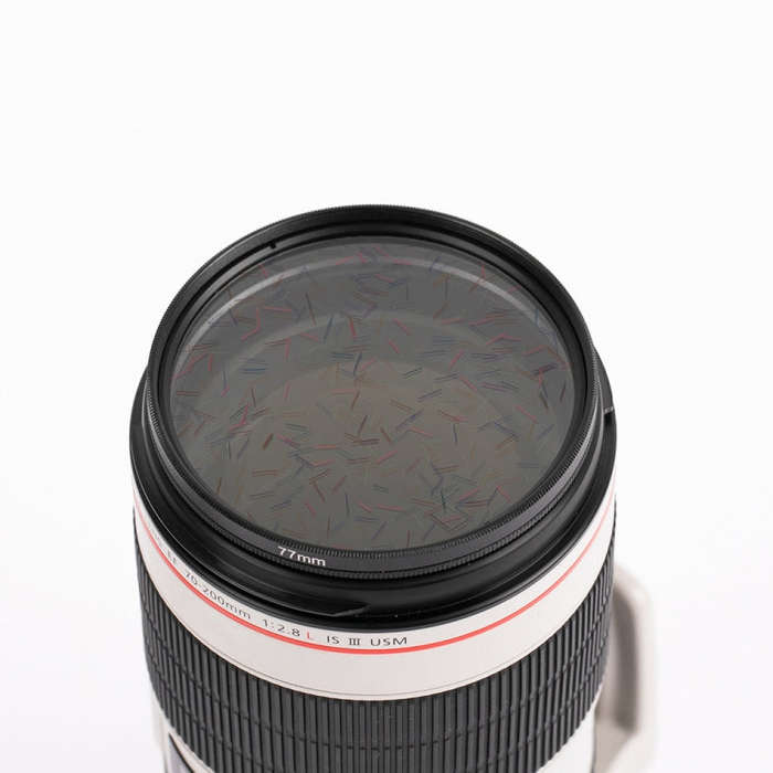 77mm Colorful Starlight Brushed Radiant Camera Lens Filter