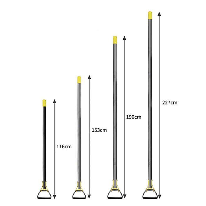 MYL-10 Stirrup Ring Weeding Hoes Garden Tools, Specification:  4 Sections 1.6m