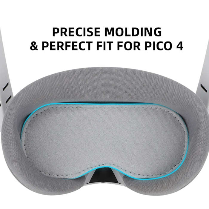 For PICO 4 Hifylux PC-ZF17 Lens Protector VR Glasses Dust-proof Sponge Pad(Light Grey)