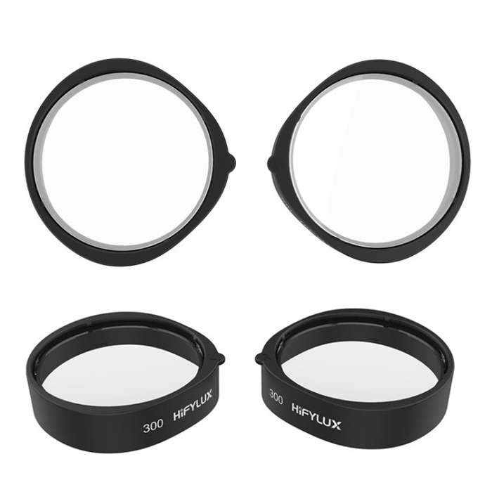 For Quest 2 Hifylux Q2-QF11 1pair Myopia Lens Frame Aspheric Resin VR Glasses Accessories(250 Deg...