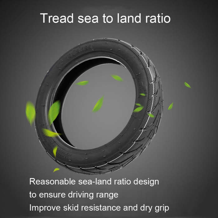 For Ninebot F20/25/30/40 10 Inch Electric Scooter Pneumatic Tire, Style: Inner Tire+Outer TIire