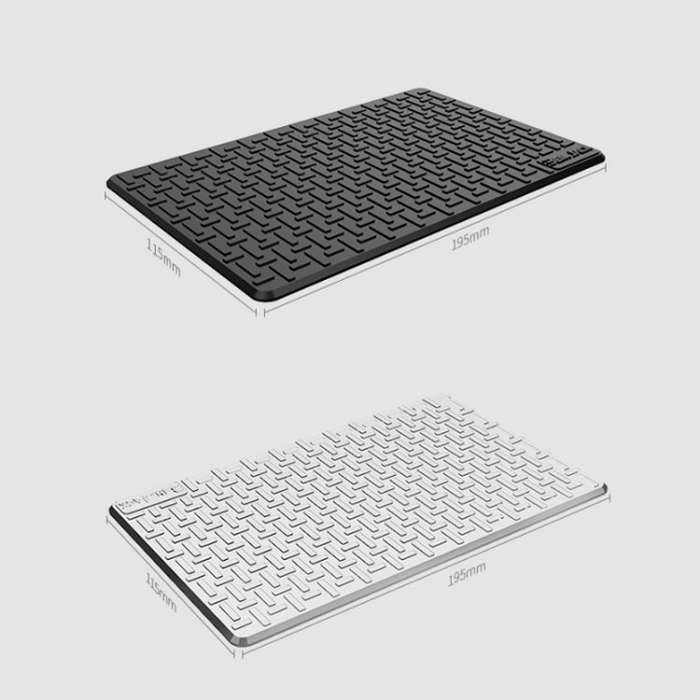 BEN.JACK Car Central Control Dashboard Mobile Phone Anti-Skid Mat, Color: Black Small