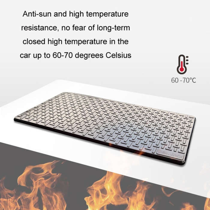 BEN.JACK Car Central Control Dashboard Mobile Phone Anti-Skid Mat, Color: Transparent Large