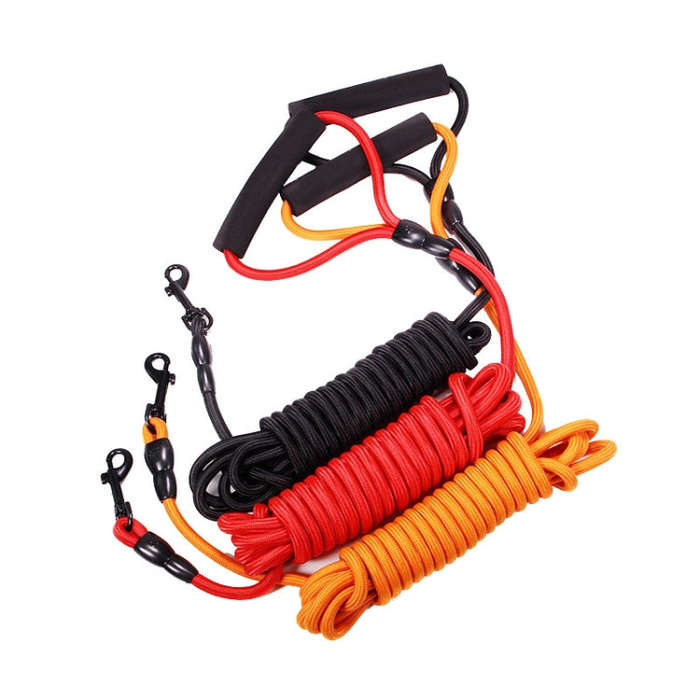Sh36 Rock Climbing Rope Pet Leash Bold and Long Dog Training Tracking Rope, Size: 5m(10mm Orange)