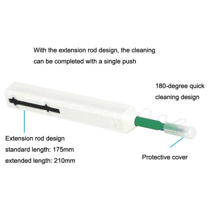 FC-SC/MU-2.5mm Fiber Connection Cleaning Tool Core Cleaner