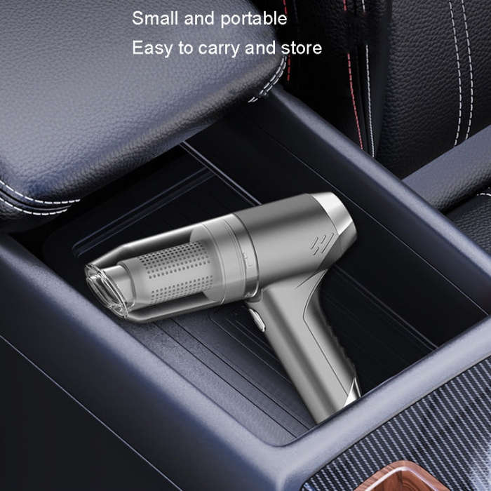 SUITU ST-6671 Wireless Car Vacuum Cleaner Small Handheld Blowing and Suction Dual Use, Style: Bas...