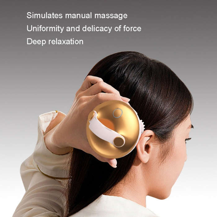 MAH02 Smart Head Massage Wireless Kneading Massager(Silver)