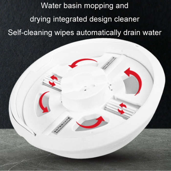 Intelligent Fully Automatic Sweeping Dragging Integrated Robot(White)