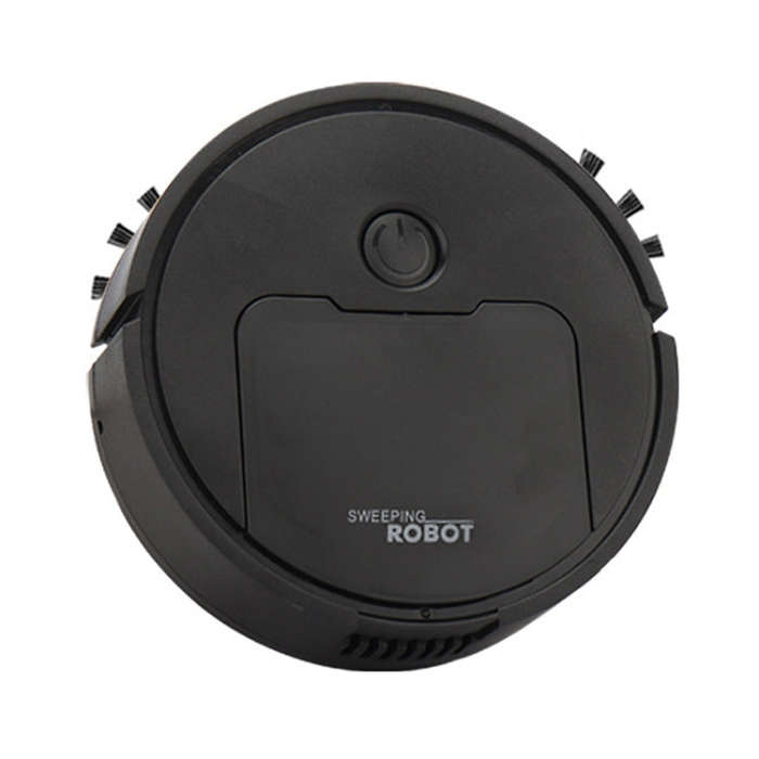 3 in 1 Mini Vacuum Cleaner Intelligent Sweeping Robot(Black)