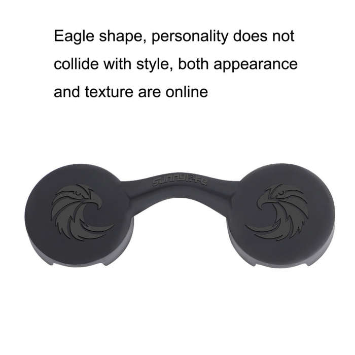 For DJI Goggles 2 Sunnylife AT-BHT565 Dustproof Lens Protective Cover VR Glasses Silicon Cover(Bl...