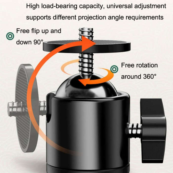 TY01 Projector Bracket Home Office Monitor Punch-free Bracket, Style: Floor Telescopic Model
