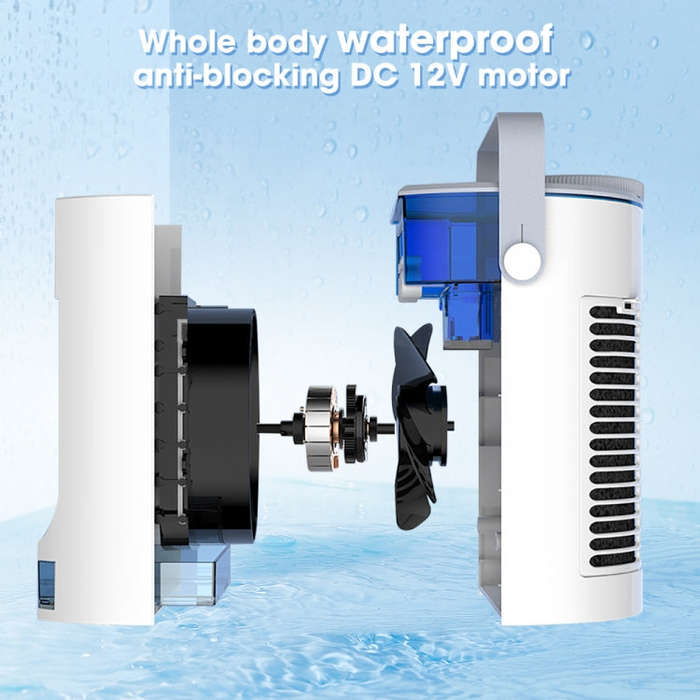 CF008 Mini Household Humidification Spray Air Cooler USB Plug-in Portable Air Conditioner Fan(White)